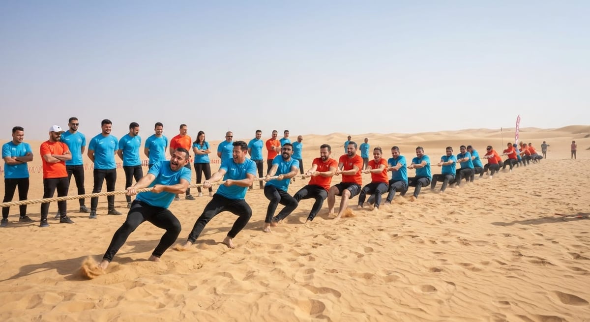 Sports Day in the Desert