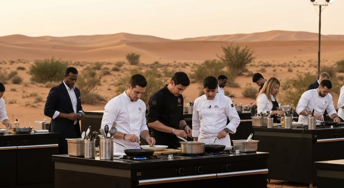 Masterchef Event in the Desert